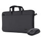 Trust BOLOGNA SET ECO BORSA LAPTOP FINO A 16' + MOUSE - NERO