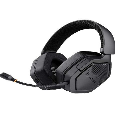 Trust CARUS CUFFIA WIRELESS DOPPIA CONNESSIONE BT + 2,4GHz GXT493 - NERO