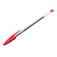 Penna a sfera Cristal  - punta media 1,0mm - rosso - Bic - conf. 50 pezzi