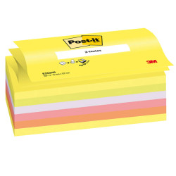 Blocco Post-it Super Sticky Z Notes - R350NR - 76 x 127 mm - assortiti neon - 100 fogli - Post-it