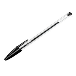 Penna a sfera Cristal - punta media 1,0 mm - nero - Bic - conf. 50 pezzi
