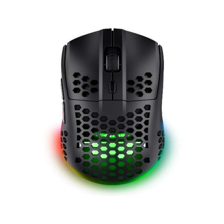 Trust MOUSE WIRELESS GAMING ULTRALEGGERO RGB 80 ORE AUTONOMIA RICARICABILE GXT 929 HELOX - NERO