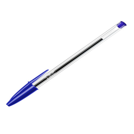 Penna a sfera Cristal - punta media 1,0mm - blu  - Bic - conf. 50 pezzi