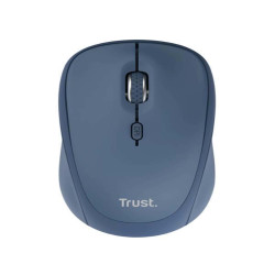 Trust YVI+ MOUSE WIRELESS (FINO A 3 DISPOSITIVI CONTEMPORANEAMENTE) SILENZIOSO - 75% PLASTICA RICICLATA - DURATA BATTERIA 12 ME