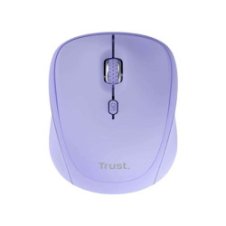 Trust YVI+ MOUSE WIRELESS (FINO A 3 DISPOSITIVI CONTEMPORANEAMENTE) SILENZIOSO - 75% PLASTICA RICICLATA - DURATA BATTERIA 12 ME