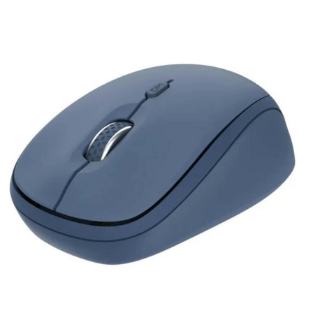 Trust Yvi+, Ambidestro, Ottico, RF Wireless, 1600 DPI, Blu
