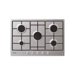Candy Timeless CHW 7X - Piano cottura a gas - 4 piastre - Nicchia - larghezza: 56 cm - prof. 48 cm - acciao inox - acciaio inos
