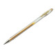 Penna a sfera gel G 1 - punta 0,7 mm - gold - Pilot