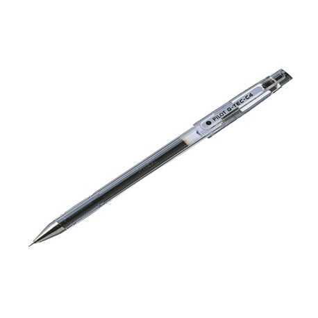 Penna a sfera Gel G Tec C4 - punta 0,4 mm - nero - Pilot