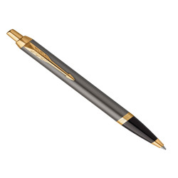 Penna a sfera IM Grey GT - punta M - grigio - Parker