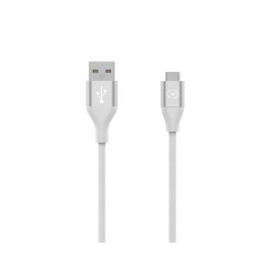 USB-A TO MICROUSB 12W CABLE WHITE