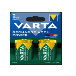 VARTA Recharge Accu Power D 3000 mAh Blister 2