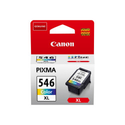 Canon CL-546XL - 13 ml - Alta resa - colore (ciano, magenta, giallo) - originale - blister con sicurezza - cartuccia d'inchiost