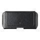 Celly Belt pro XL - Borsa tracolla per cellulare - similpelle - nero