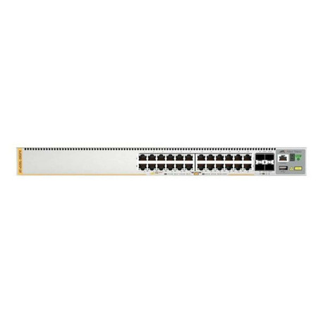 Allied Telesis AT x530L-28GPX - Switch - L3 - gestito - 24 x 10/100/1000 (PoE+) + 4 x 1 Gigabit / 10 Gigabit SFP+ (uplink) - mo