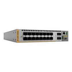 Allied Telesis AT X550-18XTQ - Switch - L3 - intelligente - 16 x 10 Gigabit SFP+ + 2 x 40 Gigabit QSFP+ (uplink) - montabile su
