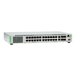 Allied Telesis CentreCOM AT-GS924MX - Switch - gestito - 24 x 10/100/1000 + 2 x combo Gigabit SFP + 2 x 10 Gigabit SFP+ - deskt