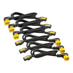 APC - Cavo di alimentazione - IEC 60320 C13 a IEC 60320 C14 - 10 A - 1.22 m - connettore 90° - nero - per P/N: SCL500RMI1UC, SC