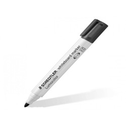 Pennarelli Lumocolor whiteboard 351 - punta tonda - tratto 2 mm - nero - Staedtler