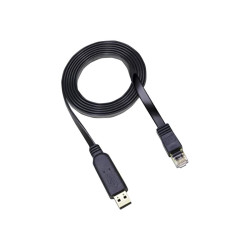 HPE Aruba - Cavo di rete - USB (M) dritto a RJ-45 (M) dritto - USB 2.0 - nero - per HPE Aruba 6000 48G Class4 PoE 4SFP 370W Swi