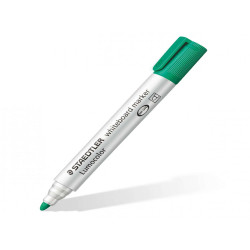 Pennarelli Lumocolor whiteboard 351 - punta tonda - tratto 2 mm - verde - Staedtler