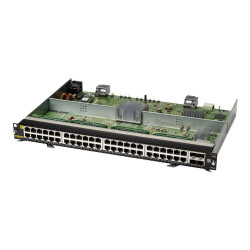 HPE Aruba 6400 - Modulo di espansione - Gigabit Ethernet (PoE) x 48 + Gigabit Ethernet x 4 - per HPE Aruba 6405, 6405 48SFP+, 6