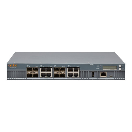 HPE Aruba 7030 (RW) Controller - Dispositivo di gestione della rete - GigE - 1U - montabile in rack
