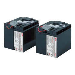 APC Replacement Battery Cartridge -11 - Batteria UPS - Piombo - nero - per P/N: DLA2200J, SU2200I, SU2200J3W, SU2200RMXLI, SU30