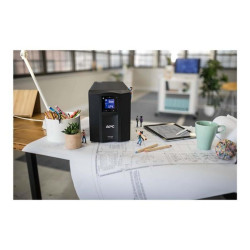APC Smart-UPS C 1500VA LCD - UPS - 230 V c.a. V - 900 Watt - 1500 VA - USB - connettori di uscita 8 - nero - con APC SmartConne
