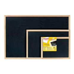 ARDA - Lavagna - montabile a parete - 300 x 400 mm - non magnetico - nero