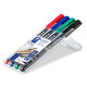 Pennarello Astucci Lumocolor Permanent 313 - punta 0,4 mm - colori assortiti - Staedtler