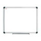 ARDA PROFIL aluminium - Lavagna bianca - montabile a parete - 450 x 600 mm - magnetica - bianco