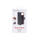 Celly Wally - Flip cover per cellulare - similpelle - nero - per Apple iPhone 11 Pro Max