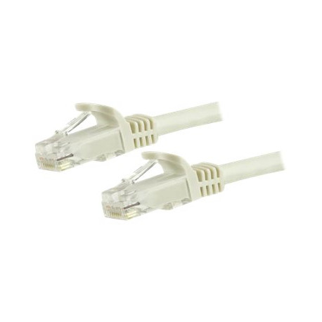 StarTech.com Cavo di Rete Bianco da 0,5m Cat6 UTP Ethernet Gigabit RJ45 Antigroviglio - 50cm - Cavo di rete - RJ-45 (M) a RJ-45