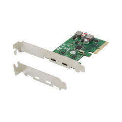 Conceptronic EMRICK08G, PCIe, USB 3.2 Gen 2 (3.1 Gen 2), PCI 3.0, Verde, PC, Cina