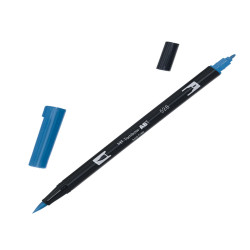 Pennarello Dual Brush 528 - navy blue - Tombow