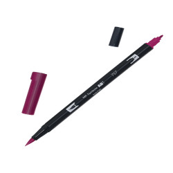 Pennarello Dual Brush 757 - port red - Tombow