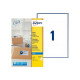 Avery - Bianco - 199.6 x 289.1 mm 25 etichette (25 foglio(i) x 1) Etichette per indirizzi