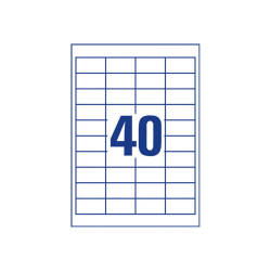 Avery - Bianco - 48.5 x 25.4 mm 4000 etichette (100 foglio(i) x 40) etichette multiuso