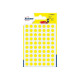 Avery - Etichetta con codice di colore autoadesiva - giallo (pacchetto di 490)
