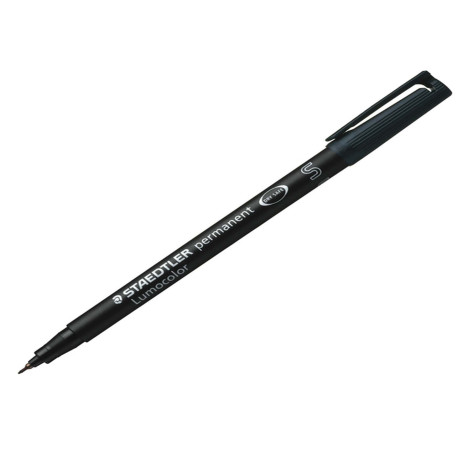 Pennarello Lumocolor Permanent 313 - punta 0,4 mm - nero - Staedtler
