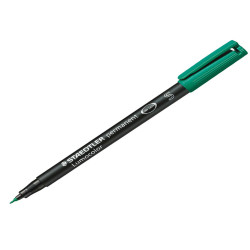 Pennarello Lumocolor Permanent 313 - punta 0,4 mm - verde - Staedtler