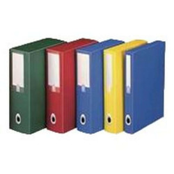 Bankers Box Progetto Plus - Cartella a scatola - larghezza dorsale 100 mm - per 255 x 355 mm - giallo