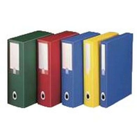 Bankers Box Progetto Plus - Cartella a scatola - larghezza dorsale 100 mm - per 255 x 355 mm - giallo