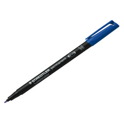 Pennarello Lumocolor Permanent 317  - punta 1,0mm - blu - Staedtler
