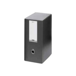 Bankers Box Progetto Plus VIP - Cartella a scatola - larghezza dorsale 150 mm - per 255 x 355 mm - argento, grigio antracite