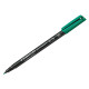 Pennarello Lumocolor Permanent 317 - punta 1,0mm - verde - Staedtler