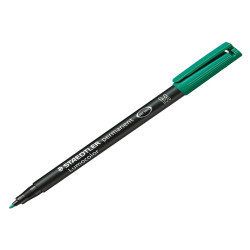 Pennarello Lumocolor Permanent 317 - punta 1,0mm - verde - Staedtler