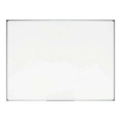 Bi-Office Earth-it - Lavagna bianca - montabile a parete - 600 x 450 mm - acciaio ceramica - magnetica - bianco