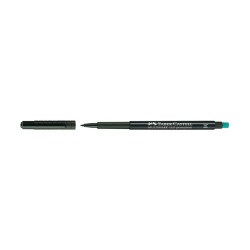 Pennarello Multimark universale permanente con gomma  - punta media 1,0mm - nero - Faber-Castell